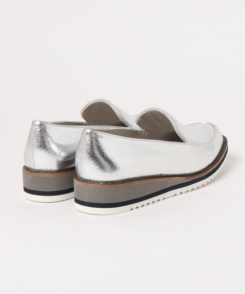 JELLY BEANS（ジェリービーンズ）の「ホワイトソールスリッポンローファー(204-52529)JELLY BEANS(ジェリービーンズ)（スリッポン・レディース・ブラック/ベージュ/シルバー・LL/S/M/L）」の9枚目の写真