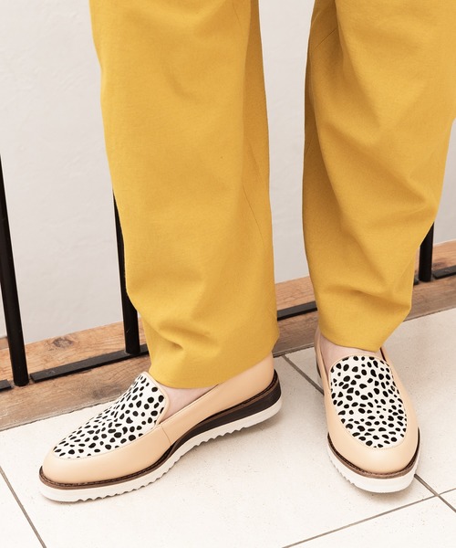 JELLY BEANS（ジェリービーンズ）の「ホワイトソールスリッポンローファー(204-52529)JELLY BEANS(ジェリービーンズ)（スリッポン・レディース・ブラック/ベージュ/シルバー・LL/S/M/L）」の12枚目の写真