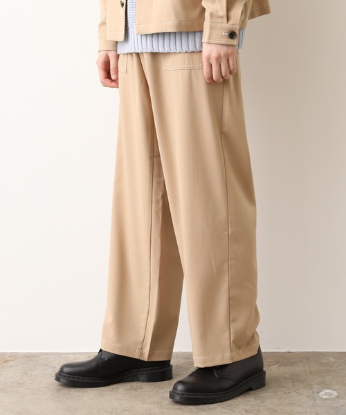 JUNRED(ジュンレッド)の「ラスターツイルベイカーパンツ(その他パンツ・メンズ・ブラック/ベージュ・S/M/L)」の9枚目の写真