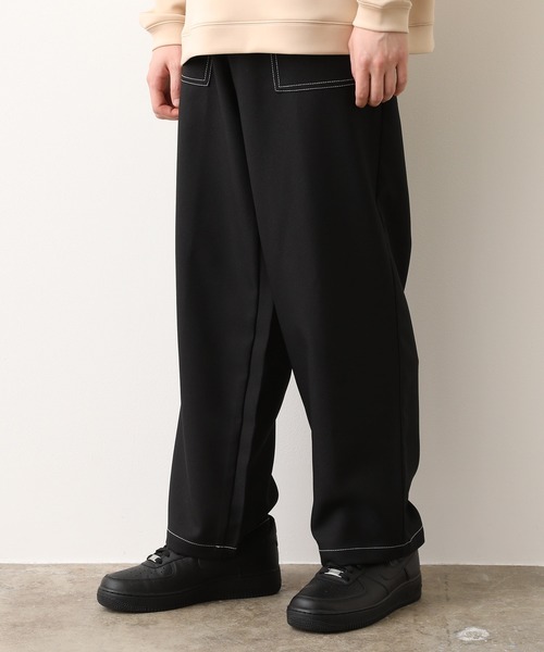 JUNRED(ジュンレッド)の「ラスターツイルベイカーパンツ(その他パンツ・メンズ・ブラック/ベージュ・S/M/L)」の3枚目の写真