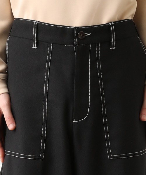 JUNRED(ジュンレッド)の「ラスターツイルベイカーパンツ(その他パンツ・メンズ・ブラック/ベージュ・S/M/L)」の8枚目の写真