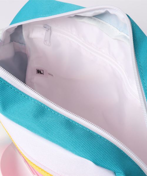 FILA(フィラ)の「【FILA/フィラ】クリアポケットスクエアショルダー(ショルダーバッグ・レディース・ブラック/ブラック×パープル/ホワイト×イエロー/マルチ・FREE)」の7枚目の写真