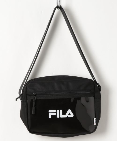 FILA(フィラ)の「【FILA/フィラ】クリアポケットスクエアショルダー(ショルダーバッグ・レディース・ブラック/ブラック×パープル/ホワイト×イエロー/マルチ・FREE)」の12枚目の写真