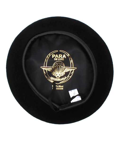 ROSE BUD（ローズバッド）の「(NY HAT)4020 MONTE BERET（ハンチング/ベレー帽・レディース・ブラック・MEDIUM）」の6枚目の写真