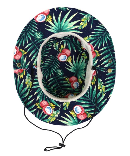 emesuelee(エメスーリー)の「ボタニカル リバーシブル アドベンチャーハット(ハット・メンズ・ブラック/ベージュ/ネイビー/カーキ・フリー)」の17枚目の写真