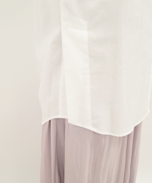 DouDou（ドゥドゥ）の「ニットベスト×シャツセット（ニット/セーター・レディース・ライトグレー/ライトベージュ・FREE）」の19枚目の写真