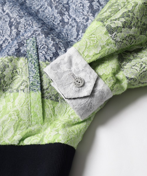 mintdesigns（ミントデザインズ）の「LACE NEEDLE PUNCH JUMPER / レースニードルパンチジャンパー（ブルゾン