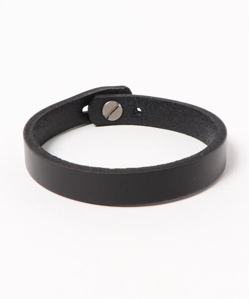 Fun & Daily（ファンアンドデイリー）の「F&D : Cow Leather Bracelet（ブレスレット・メンズ・ブラック/ブラウン/キャメル・FREE）」の5枚目の写真