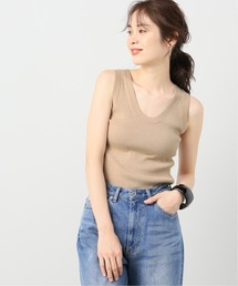 リブタンクトップ◆