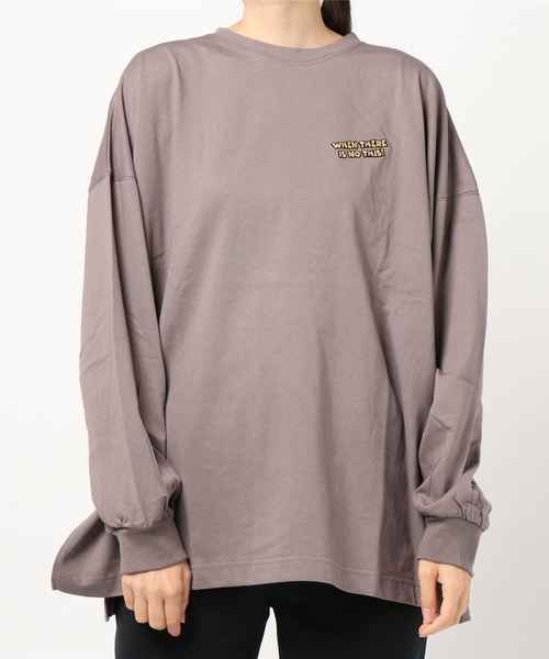 SpRay(スプレイ)の「キャロットファームBIG Tシャツ(Tシャツ/カットソー・レディース・オフホワイト/スミクロ/ライトベージュ/ブルー/ラベンダー・FREE)」の16枚目の写真
