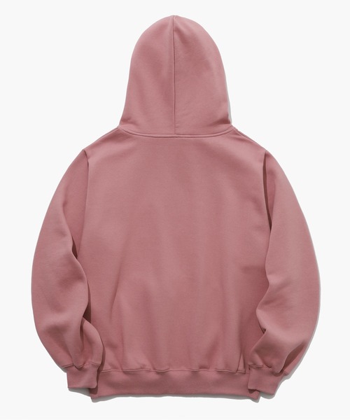 ISTKUNST(イストクンスト)の「【ISTKUNST】OVAL LOGO HOODIE / イストクンスト オーバル ロゴ フーディー(パーカー・メンズ・ベージュ/ブルー/チャコールグレー/ピンク・MEDIUM/LARGE)」の9枚目の写真