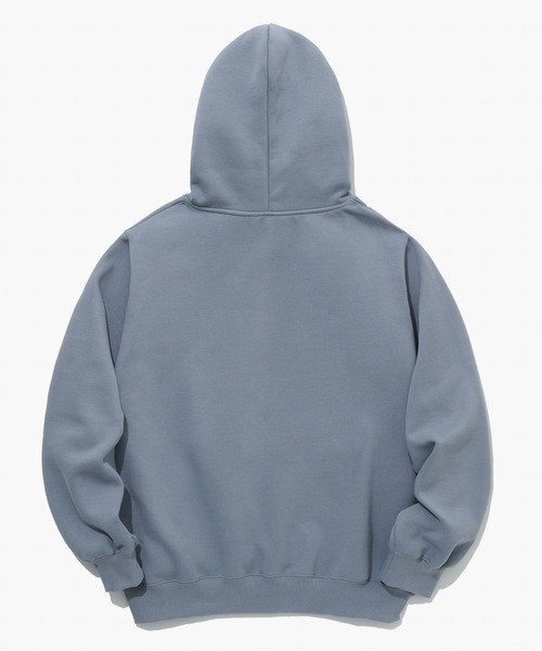 ISTKUNST(イストクンスト)の「【ISTKUNST】OVAL LOGO HOODIE / イストクンスト オーバル ロゴ フーディー(パーカー・メンズ・ベージュ/ブルー/チャコールグレー/ピンク・MEDIUM/LARGE)」の13枚目の写真