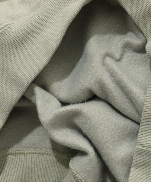 ISTKUNST(イストクンスト)の「【ISTKUNST】OVAL LOGO HOODIE / イストクンスト オーバル ロゴ フーディー(パーカー・メンズ・ベージュ/ブルー/チャコールグレー/ピンク・MEDIUM/LARGE)」の12枚目の写真