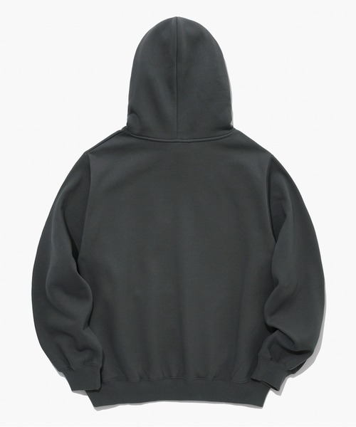 ISTKUNST(イストクンスト)の「【ISTKUNST】OVAL LOGO HOODIE / イストクンスト オーバル ロゴ フーディー(パーカー・メンズ・ベージュ/ブルー/チャコールグレー/ピンク・MEDIUM/LARGE)」の16枚目の写真