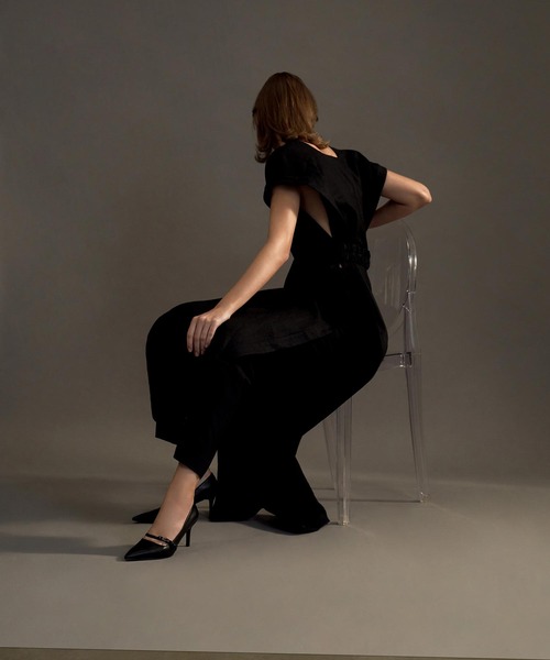 CHARLES & KEITH(チャールズ & キース)の「メリージェーン スティレットヒールパンプス / Mary Jane Stiletto Heel Pumps(パンプス・レディース・ブラック/ベージュ・22.5cm/23cm/23.5cm/24.5cm/25cm/25.5cm)」の7枚目の写真