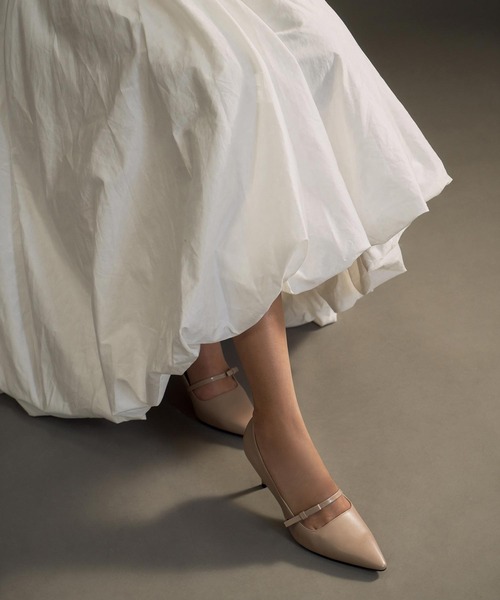 CHARLES & KEITH(チャールズ & キース)の「メリージェーン スティレットヒールパンプス / Mary Jane Stiletto Heel Pumps(パンプス・レディース・ブラック/ベージュ・22.5cm/23cm/23.5cm/24.5cm/25cm/25.5cm)」の12枚目の写真