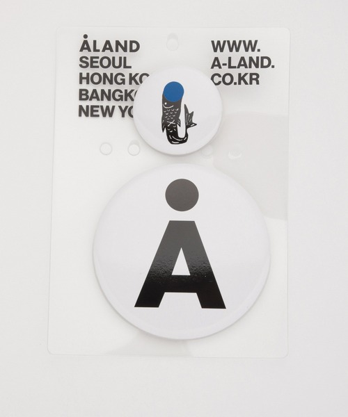 Aland Badge A Type バッジ Aland エーランド のファッション通販 Zozotown