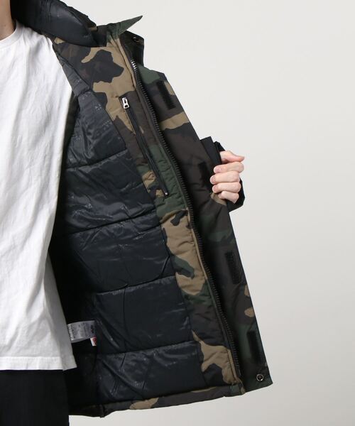 Alpha Industries（アルファインダストリーズ）の「ALPHA/アルファ AVALANCHE  カモフラパーカー PRIMALOFT JACKET（ダウンジャケット/コート・メンズ・グリーン系その他・M/L/XL）」の4枚目の写真