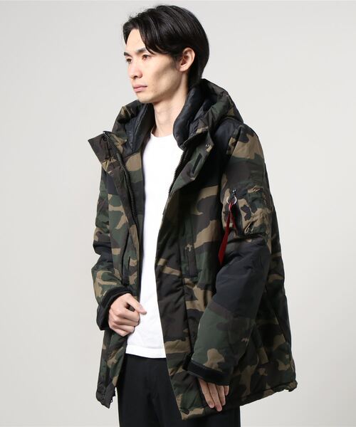 セール】ALPHA/アルファ AVALANCHE カモフラパーカー PRIMALOFT JACKET