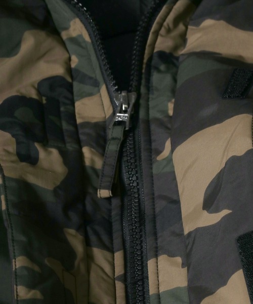 Alpha Industries（アルファインダストリーズ）の「ALPHA/アルファ AVALANCHE  カモフラパーカー PRIMALOFT JACKET（ダウンジャケット/コート・メンズ・グリーン系その他・M/L/XL）」の8枚目の写真