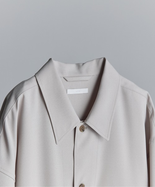 WYM LIDNM(ウィム バイ リドム)の「PE WIDE SHIRT(シャツ/ブラウス・メンズ・ベージュ/ブルー系その他/パープル系その他/ライトベージュ・S/M/L)」の20枚目の写真