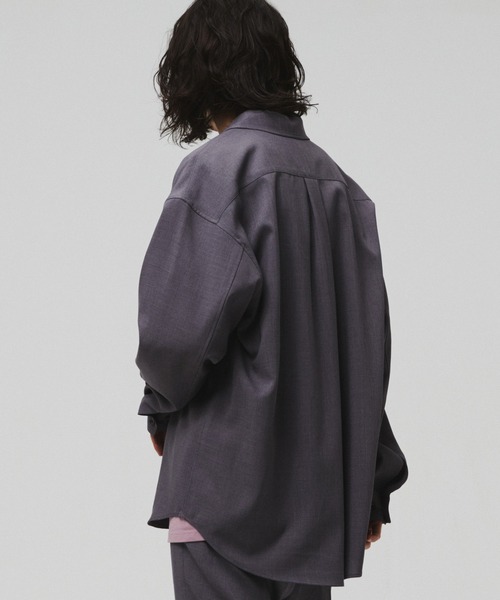 PE WIDE SHIRT（シャツ/ブラウス）｜WYM LIDNM（ウィム バイ リドム