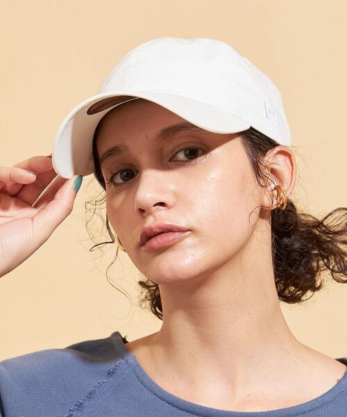 NEW ERA(ニューエラ)の「【別注】<NEW ERA>∴930 タイプライターロゴキャップ/21SS ◆(キャップ・レディース・ブラック/ベージュ/ホワイト/ライトブルー・FREE)」の2枚目の写真