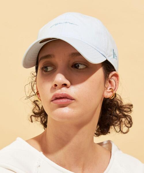 NEW ERA(ニューエラ)の「【別注】<NEW ERA>∴930 タイプライターロゴキャップ/21SS ◆(キャップ・レディース・ブラック/ベージュ/ホワイト/ライトブルー・FREE)」の10枚目の写真