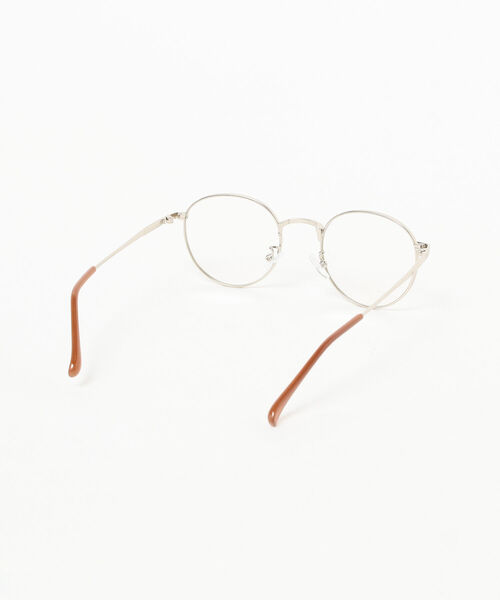 BEAMS BOY(ビームスボーイ)の「BEAMS BOY / 金属 細フレーム メガネ(メガネ・レディース・シルバー/ゴールド・ONE SIZE)」の5枚目の写真