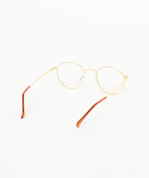 BEAMS BOY(ビームスボーイ)の「BEAMS BOY / 金属 細フレーム メガネ(メガネ・レディース・シルバー/ゴールド・ONE SIZE)」の7枚目の写真