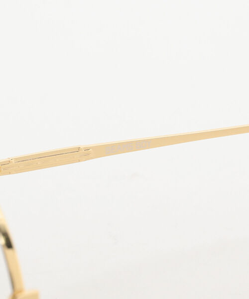 BEAMS BOY(ビームスボーイ)の「BEAMS BOY / 金属 細フレーム メガネ(メガネ・レディース・シルバー/ゴールド・ONE SIZE)」の8枚目の写真