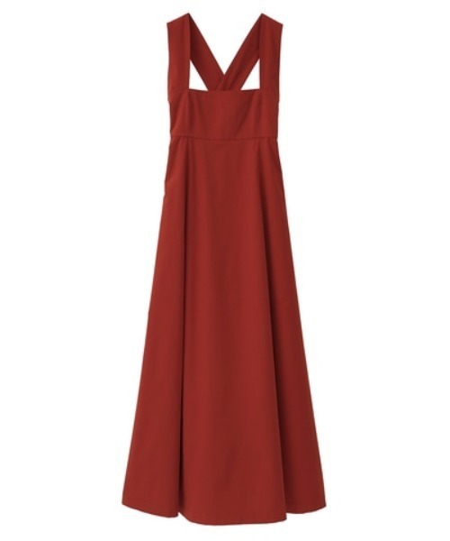 CLANE（クラネ）の「UP NECK FLARE ONE PIECE（ワンピース