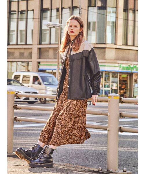 jouetie(ジュエティ)の「ウエスタンライクジャケット(シャツ/ブラウス・レディース・パープル/ブラック/ブラウン・MEDIUM)」の6枚目の写真