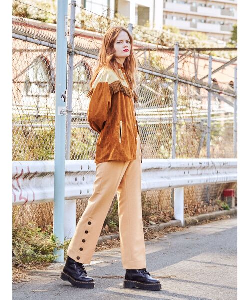 jouetie(ジュエティ)の「ウエスタンライクジャケット(シャツ/ブラウス・レディース・パープル/ブラック/ブラウン・MEDIUM)」の10枚目の写真