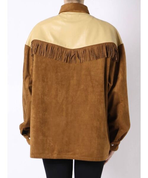 jouetie(ジュエティ)の「ウエスタンライクジャケット(シャツ/ブラウス・レディース・パープル/ブラック/ブラウン・MEDIUM)」の16枚目の写真