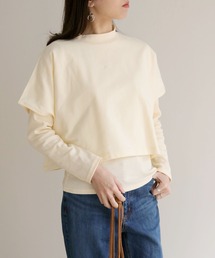 【HERCLOSET】ケープトップリブプルオーバーセット