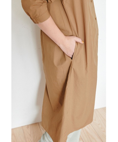 フェリシモMama(フェリシモママ)の「【たまごクラブ掲載】Moredde マタニティ・産後使える ママによりそう無地ワンピースパジャマ/マタニティパジャマ(マタニティウェア/グッズ・レディース・ベージュ/ネイビー/ホワイト/ブラウン系その他/ラベンダー・MEDIUM/LARGE/X-LARGE)」の14枚目の写真