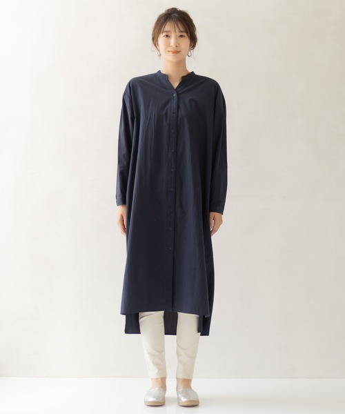 フェリシモMama(フェリシモママ)の「【たまごクラブ掲載】Moredde マタニティ・産後使える ママによりそう無地ワンピースパジャマ/マタニティパジャマ(マタニティウェア/グッズ・レディース・ベージュ/ネイビー/ホワイト/ブラウン系その他/ラベンダー・MEDIUM/LARGE/X-LARGE)」の21枚目の写真