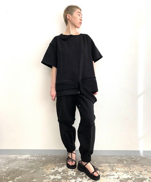 G.V.G.V.（ジーヴィージーヴィー）の「ASYMMETRY THIN STRAP SANDAL（サンダル・レディース・ブラック/ブルー/ホワイト/カーキ・M/L/S）」の16枚目の写真