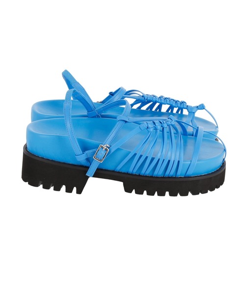 G.V.G.V.（ジーヴィージーヴィー）の「ASYMMETRY THIN STRAP SANDAL（サンダル・レディース・ブラック/ブルー/ホワイト/カーキ・M/L/S）」の12枚目の写真