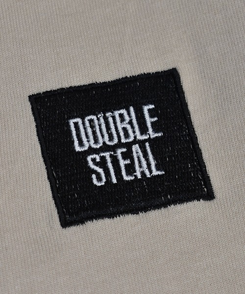 DOUBLE STEAL（ダブルスティール）の「mini BOX LOGO　半袖Tシャツ（Tシャツ/カットソー・メンズ・サンドベージュ/ホワイト×ブラック/ブラック系その他/ベージュ系その他/ホワイト×エメラルドグリーン/ブラック系その他2・MEDIUM/LARGE/X-LARGE/XX-LARGE）」の11枚目の写真