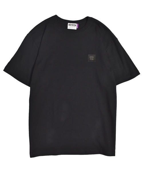 DOUBLE STEAL（ダブルスティール）の「mini BOX LOGO　半袖Tシャツ（Tシャツ/カットソー・メンズ・サンドベージュ/ホワイト×ブラック/ブラック系その他/ベージュ系その他/ホワイト×エメラルドグリーン/ブラック系その他2・MEDIUM/LARGE/X-LARGE/XX-LARGE）」の18枚目の写真
