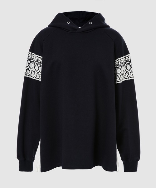 EZUMi（エズミ）の「CUT&SEWN（パーカー・レディース・ネイビー/グリーン・FREE）」の2枚目の写真