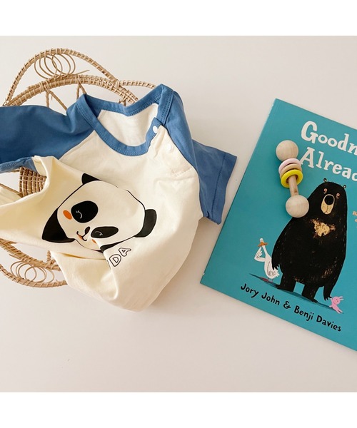 aimoha(アイモハ)の「【aimoha-KIDS-】かわいい動物イラストプリント 袖切り替え半袖tシャツ(Tシャツ/カットソー・キッズ・イエロー/イエロー系その他/ピンク/ピンク系その他/ピンク系その他2/レッド/レッド系その他/レッド系その他2/グリーン/グリーン系その他/ブルー/ブルー系その他/ブルー系その他2/ブルー系その他3・100/110/120/130/140/80/90)」の17枚目の写真