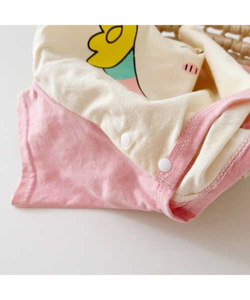 aimoha(アイモハ)の「【aimoha-KIDS-】かわいい動物イラストプリント 袖切り替え半袖tシャツ(Tシャツ/カットソー・キッズ・イエロー/イエロー系その他/ピンク/ピンク系その他/ピンク系その他2/レッド/レッド系その他/レッド系その他2/グリーン/グリーン系その他/ブルー/ブルー系その他/ブルー系その他2/ブルー系その他3・100/110/120/130/140/80/90)」の20枚目の写真