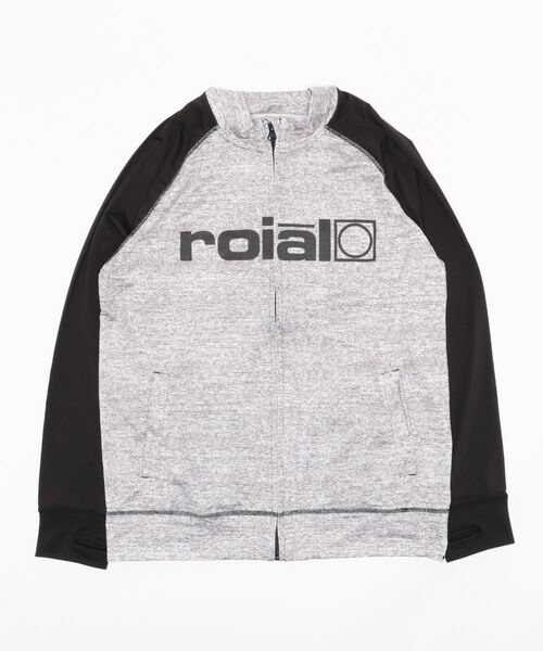 RASH GUARD/ROIAL(ロイアル)長袖ジップアップラッシュガード(水着)