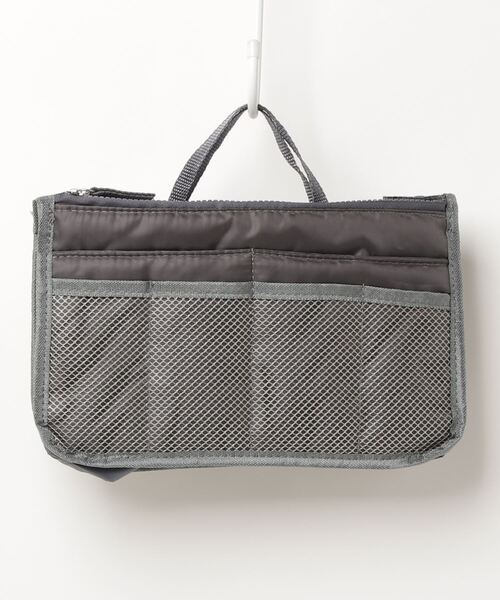 SFW（エスエフダブリュー）の「たっぷり収納！バッグインバッグ（エコバッグ/サブバッグ・レディース・ブラック/グレー/レッド/ブルー/グリーン・FREE）」の3枚目の写真