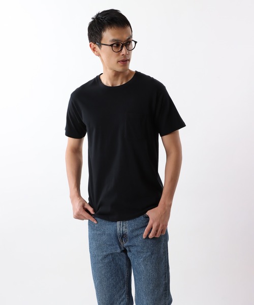 HANES(ヘインズ)の「【Hanes/ヘインズ】メンズ ジャパンフィット【2枚組】クルーネックポケットTシャツ アソート 5.3oz(Tシャツ/カットソー・メンズ・その他3・LARGE/X-LARGE/MEDIUM/SMALL)」の1枚目の写真