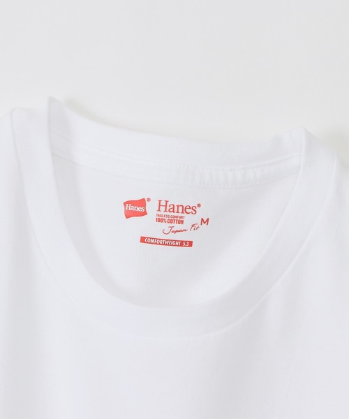 HANES(ヘインズ)の「【Hanes/ヘインズ】メンズ ジャパンフィット【2枚組】クルーネックポケットTシャツ アソート 5.3oz(Tシャツ/カットソー・メンズ・その他3・LARGE/X-LARGE/MEDIUM/SMALL)」の5枚目の写真