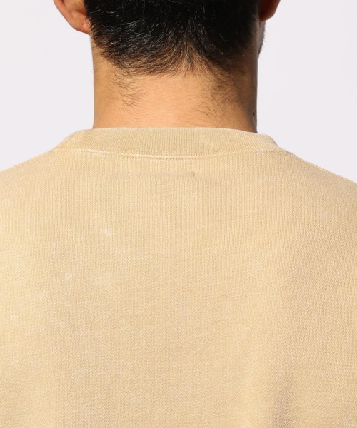 BAYFLOW（ベイフロー）の「スノーウォッシュインレイハーフスリーブ（Tシャツ/カットソー・メンズ・ベージュ/オレンジ/セージグリーン/ライラック/チャコール・SMALL/MEDIUM/LARGE/X-LARGE）」の14枚目の写真